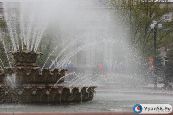 
22 фонтана заработают в Оренбурге к концу апреля		