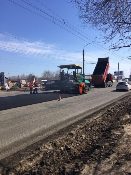 Оренбурге продолжаются дорожные работы, в том числе и в рамках национального проекта "Безопасные качественные дороги"