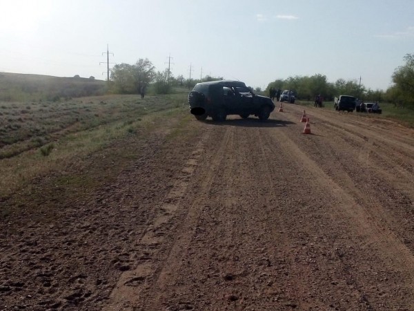 На трассе в Соль-Илецке после опрокидывания автомобиля погиб водитель