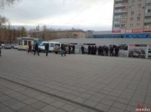 В Оренбурге сторонники Навального водили хоровод