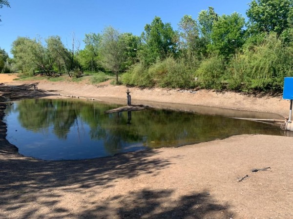 Пруд в парке &laquo;Ивушка&raquo; под Оренбургом начали заполнять водой&nbsp;