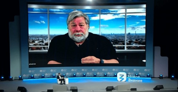 Соучредитель компании Apple Computer Стив Возняк 21 мая выступил на марафоне &laquo;Новое знание&raquo;