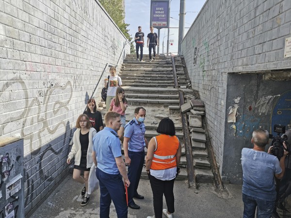 Прокурор Оренбурга Игорь Стасюлис остался недоволен подземными переходами