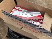 В Оренбурге таможенники обнаружили целый склад поддельных сигарет