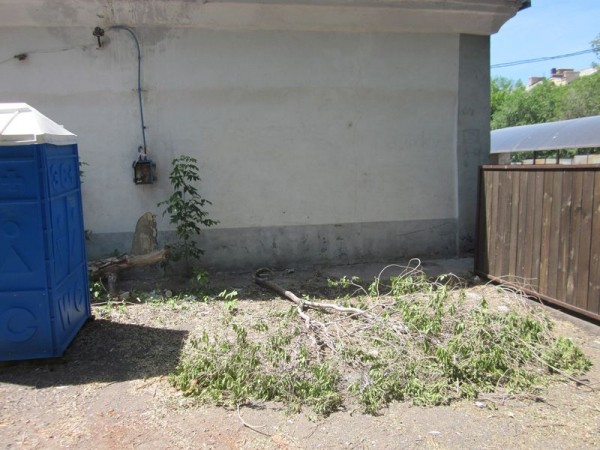 Жителей дома №3 А на улице Богдана Хмельницкого &laquo;терроризирует&raquo;... биотуалет