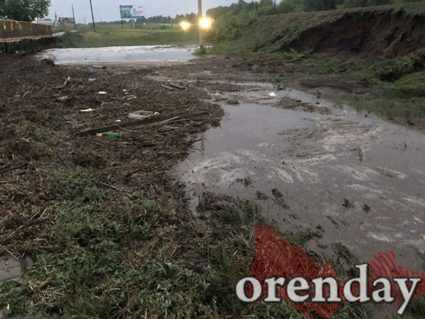 В Оренбургской области подсчитывают ущерб от вчерашней стихии
