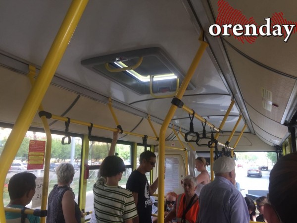 Оренбуржцы, как вам в автобусах в жару?