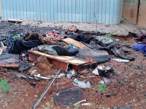 В Оренбурге сгорела квартира в пятиэтажке на Курганской