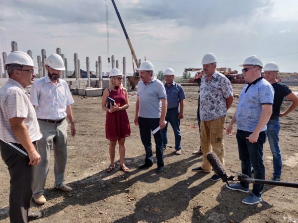 Строительство детского сада в ЖК &laquo;Дубки&raquo; Оренбурга идет по графику