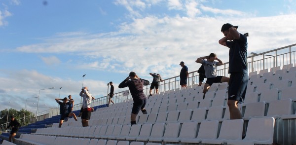 Тренировки продолжаются