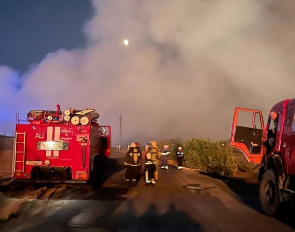 В Оренбуржье из-за пожара в 5 населенных пунктах объявлен локальный режим ЧС