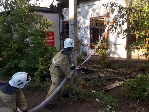 В Оренбурге в результате пожара в историческом центре города без жилья остались 53 человека