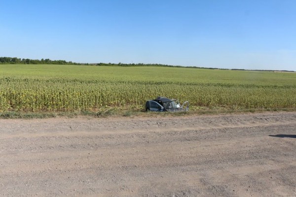 Под Матвеевкой перевернулся &laquo;Рено&raquo; из Ноябрьска. Есть пострадавшие