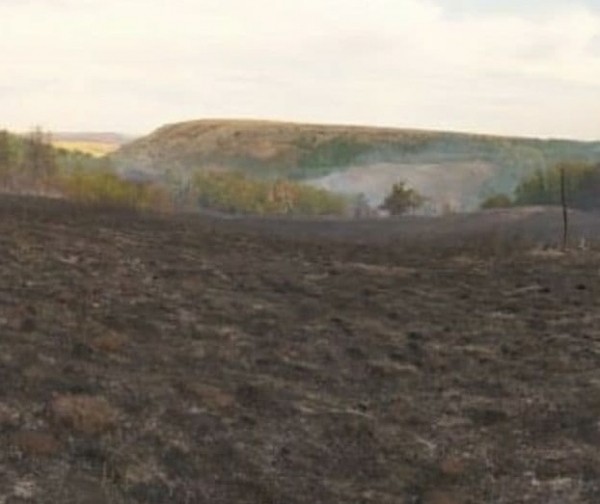 Удар молнии стал причиной пожара в заповеднике &laquo;Шайтан-Тау&raquo;