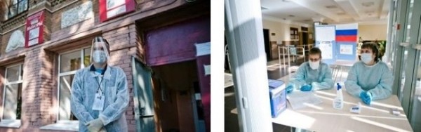 В Оренбуржье пришедшим голосовать выдадут одноразовые маску, перчатки и ручку