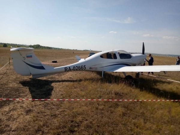 В Бугуруслане при взлёте у учебного самолёта оторвалось колесо шасси