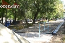 Реновация оренбургского парка &laquo;Салют, Победа!&raquo; затягивается