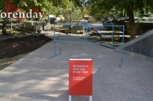 Реновация оренбургского парка &laquo;Салют, Победа!&raquo; затягивается