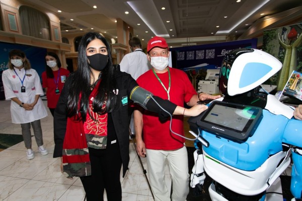 Робот Майбот и передовые технологии: оренбургская Станция переливания крови представила новейшие разработки участникам форума &laquo;Евразия Global&raquo;