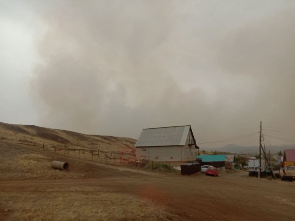 В Медногорске снова пожар. Объявлен режим ЧС