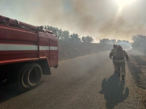 В Оренбургской области вновь ожидаются крупные природные пожары