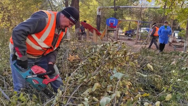В рамках осеннего месячника на территории Оренбурга проходят районные субботники