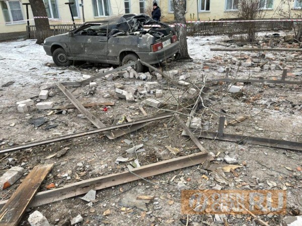 Во время взрыва в Бузулуке осколки долетели до двух школ