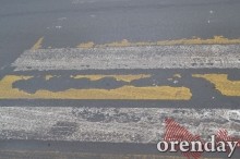 &laquo;Долговечная&raquo; разметка исчезла с большинства улиц Оренбурга