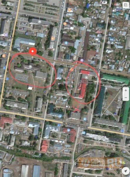 Во время взрыва в Бузулуке осколки долетели до двух школ