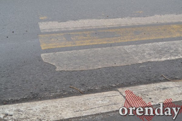 &laquo;Долговечная&raquo; разметка исчезла с большинства улиц Оренбурга