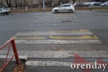 &laquo;Долговечная&raquo; разметка исчезла с большинства улиц Оренбурга