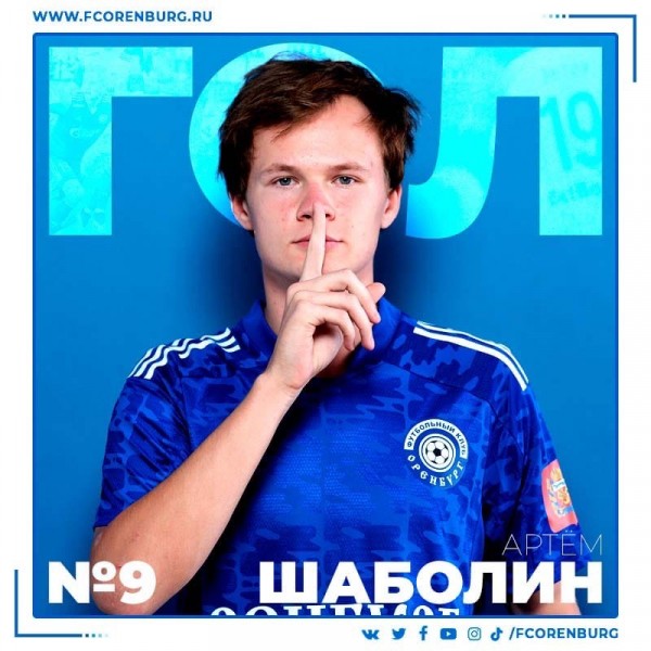 ФК "Оренбург" добился волевой победы над "Балтикой"