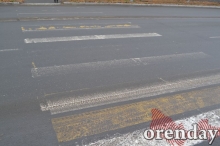 &laquo;Долговечная&raquo; разметка исчезла с большинства улиц Оренбурга