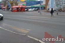 &laquo;Долговечная&raquo; разметка исчезла с большинства улиц Оренбурга