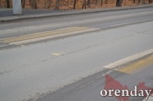 &laquo;Долговечная&raquo; разметка исчезла с большинства улиц Оренбурга