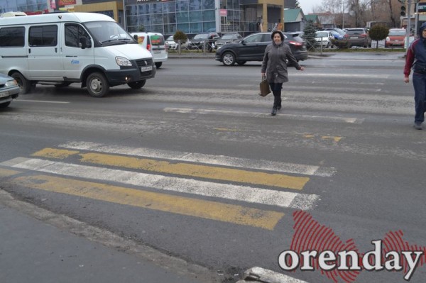 &laquo;Долговечная&raquo; разметка исчезла с большинства улиц Оренбурга