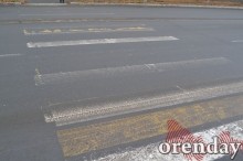 &laquo;Долговечная&raquo; разметка исчезла с большинства улиц Оренбурга