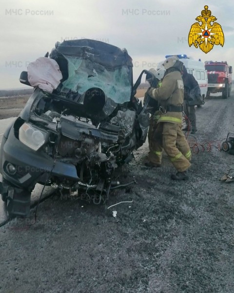 Под Кувандыком, попав в дорожную аварию, погиб водитель "УАЗ Патриот"