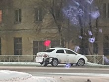 В Оренбурге произошло ДТП с участием машины полиции