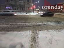 Средняя скорость движения по Оренбургу снизилась как у водителей, так и пешеходов