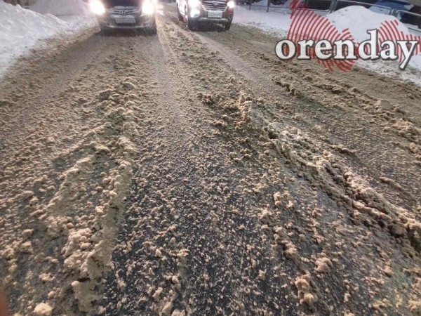 Средняя скорость движения по Оренбургу снизилась как у водителей, так и пешеходов