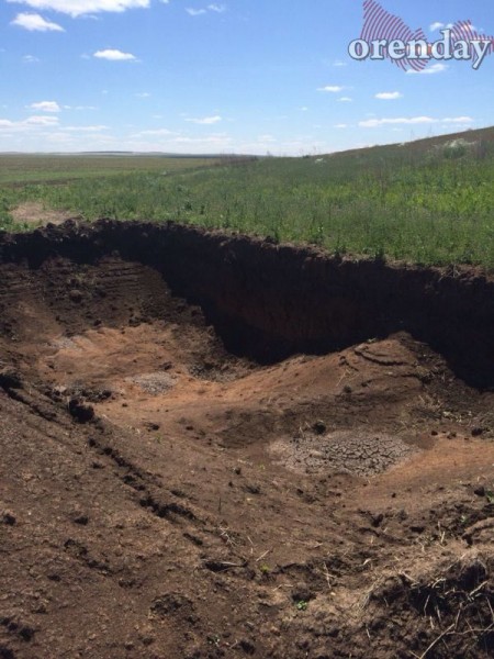 В Оренбуржье так и не нашли вандалов, испортивших памятник природы