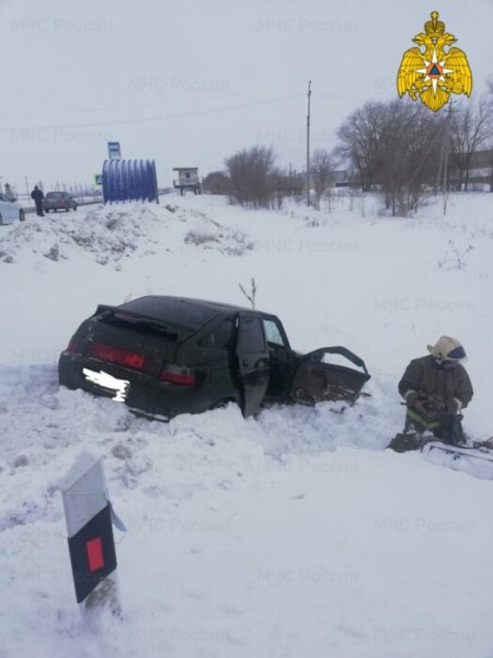 В Оренбуржье спасатели оказали помощь участникам ДТП