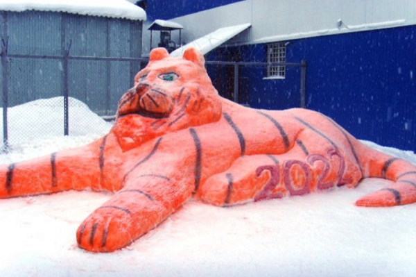 Арестанты СИЗО Оренбурга слепили новогоднего тигра Арестанты СИЗО Оренбурга слепили новогоднего тигра