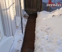 В Оренбурге сотни домов остались без воды