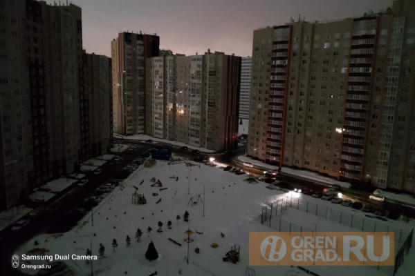 В Оренбурге в Рождественский вечер целый микрорайон оставили без света и отопления