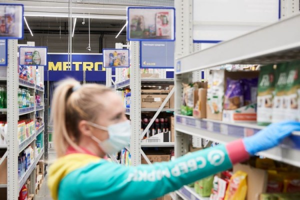 Оренбуржцы активно пользуются сервисом доставки продуктов СберМаркет