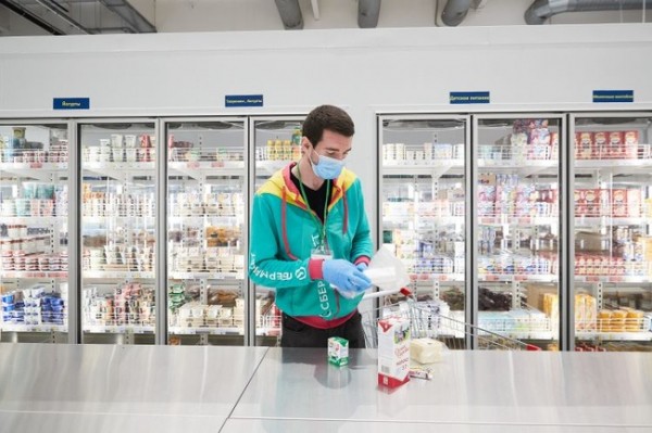 Оренбуржцы активно пользуются сервисом доставки продуктов СберМаркет