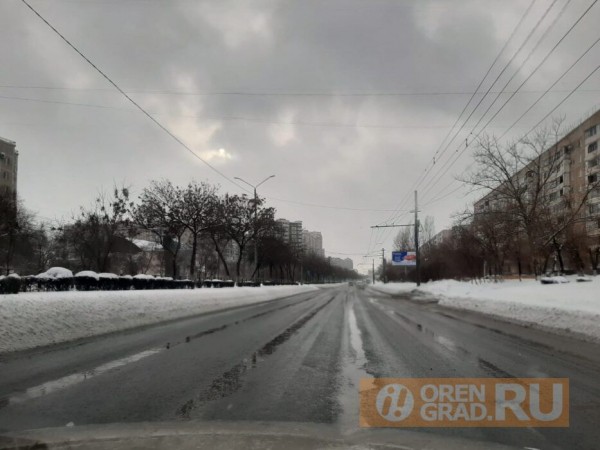 Снегопад покидает Оренбургскую область
