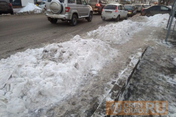 В Оренбурге под видом уборки снега расхищались бюджетные деньги